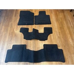 KIA 2021-24 Sorento 4 Piece OEM Black Carpet Floor Mat Set R5F14-AC010/110
